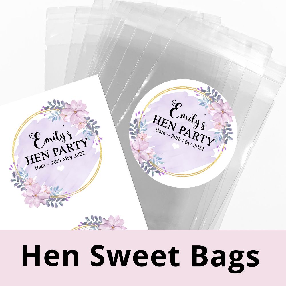 Hen Party Bag Fillers Sweet Bags