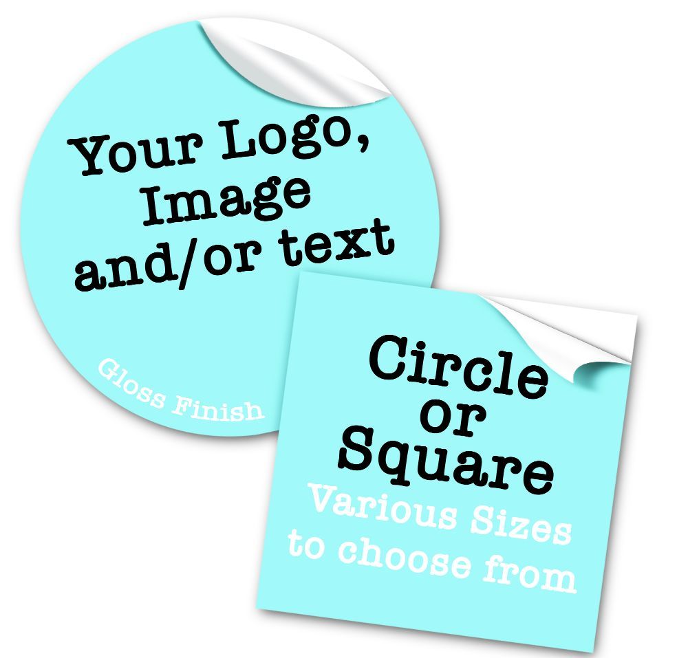 Custom Logo Stickers