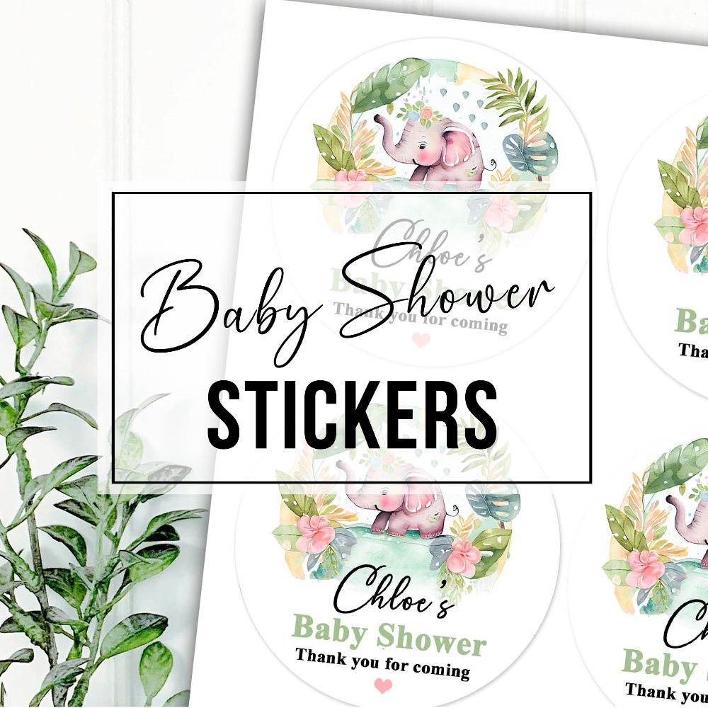 Baby Shower Stickers