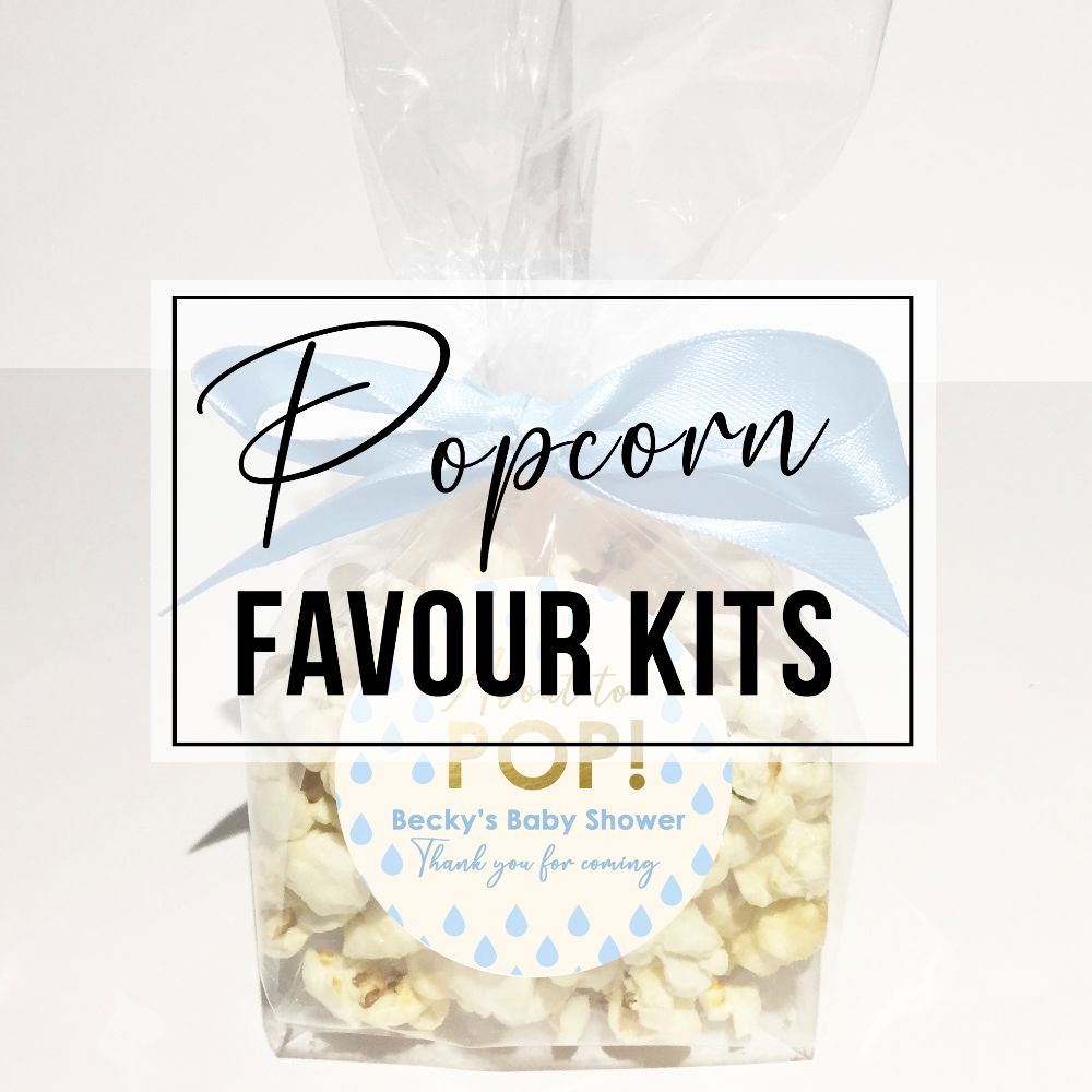 Popcorn Favour Bags Kits