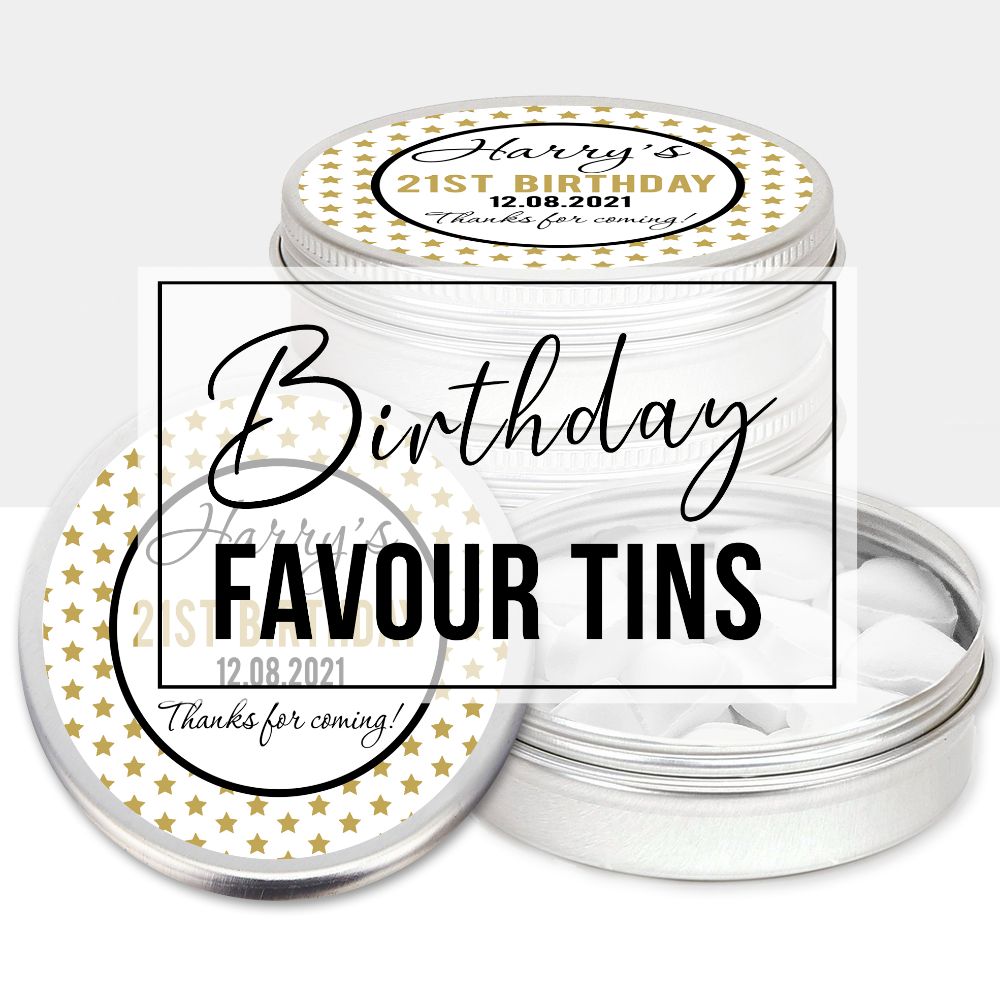 Adult Party Favours Mint Tins