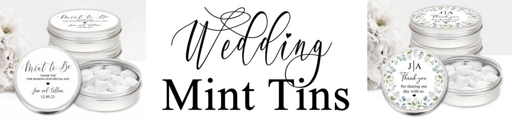 wedding mint tins banner