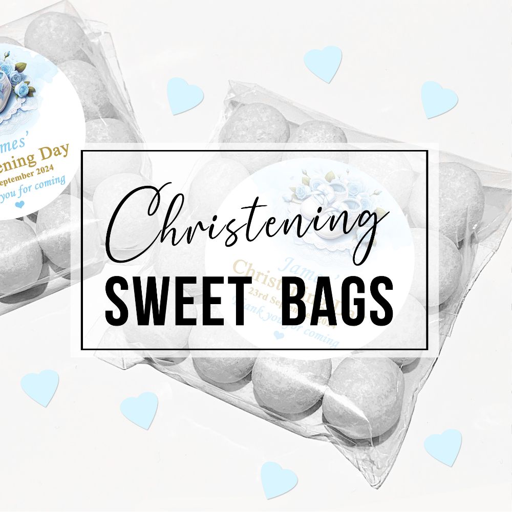 Christening Favours Sweet Bags