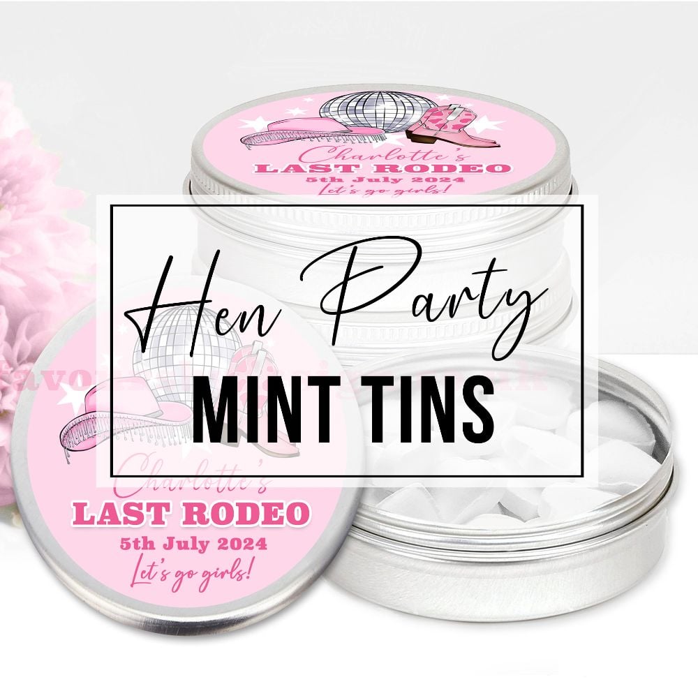 Hen Party Sweets Tins