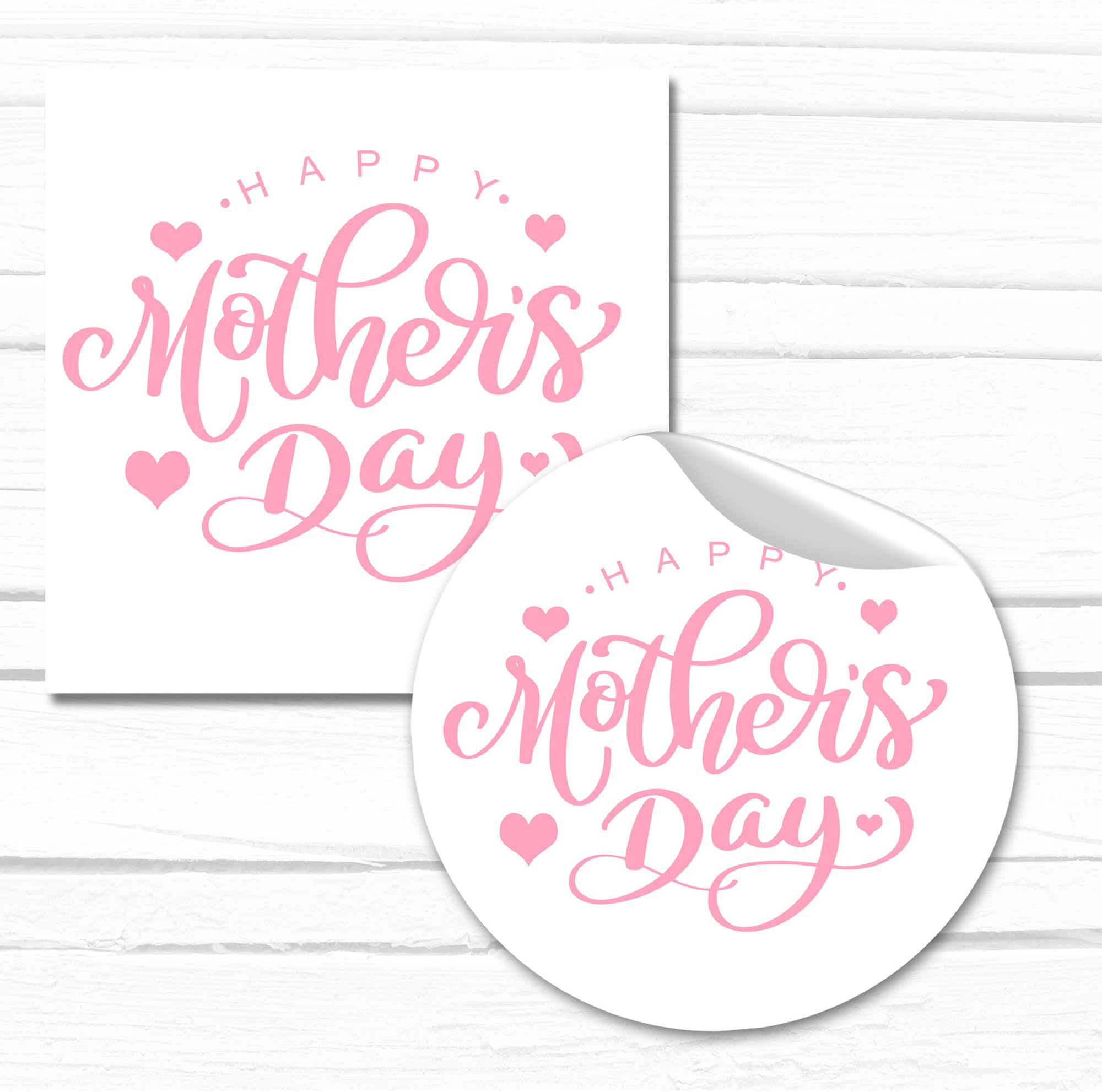 Happy Mothers Day Stickers | Favours By Design