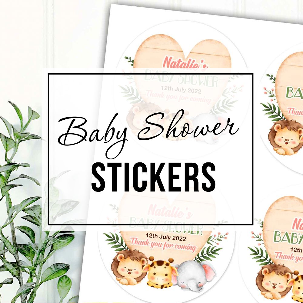 Baby Shower Stickers