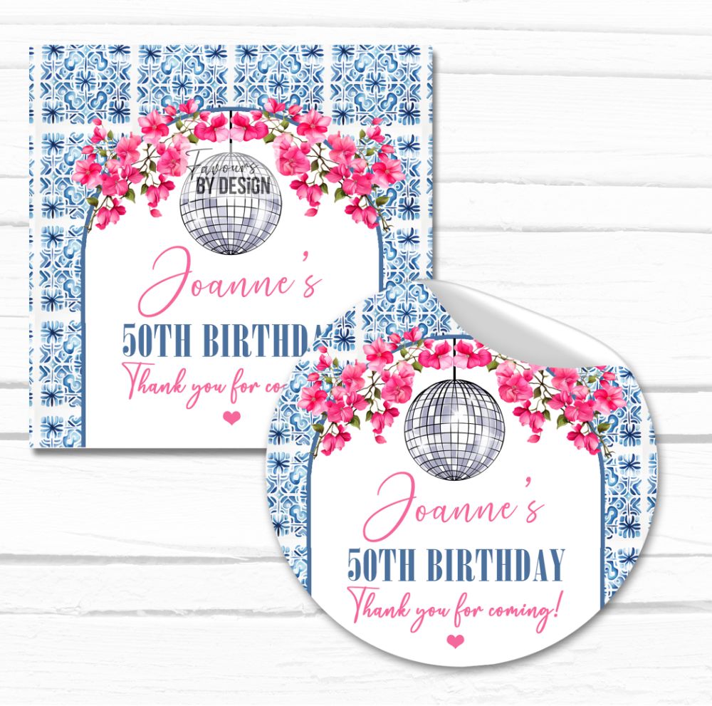 Adult Birthday Stickers