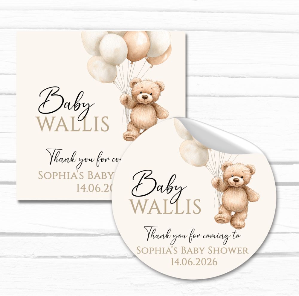 Baby Shower Stickers