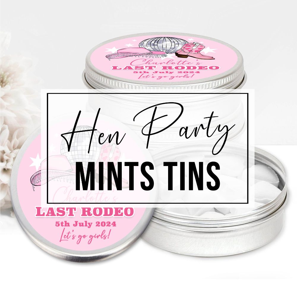 Hen Party Mint Tins
