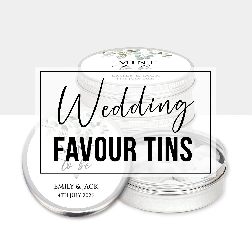 Wedding Favours Mint Tins