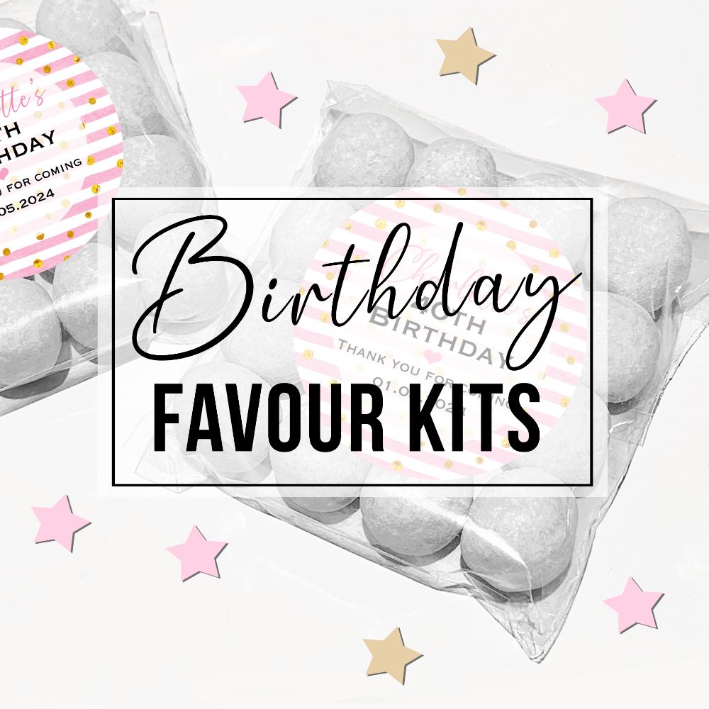 Birthday Party Sweet Bags Kits