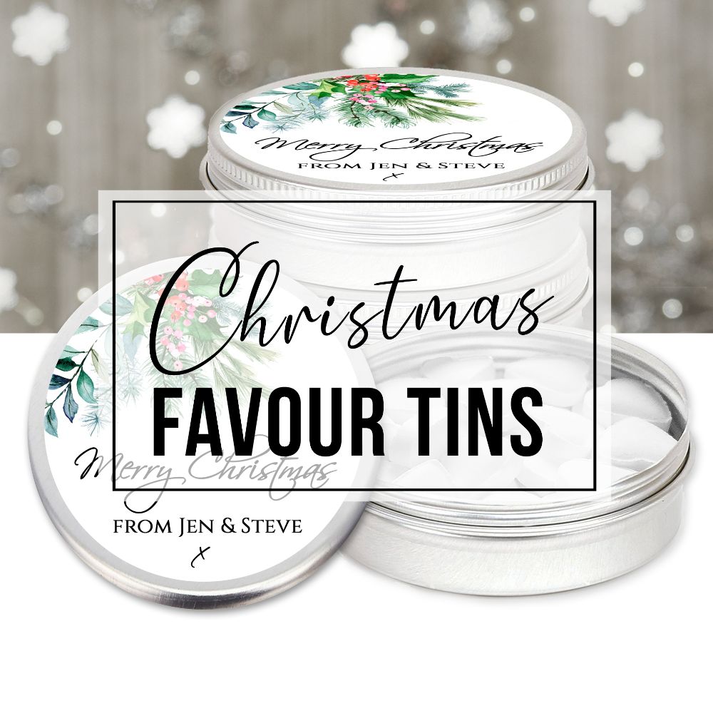 Christmas Mints Tins