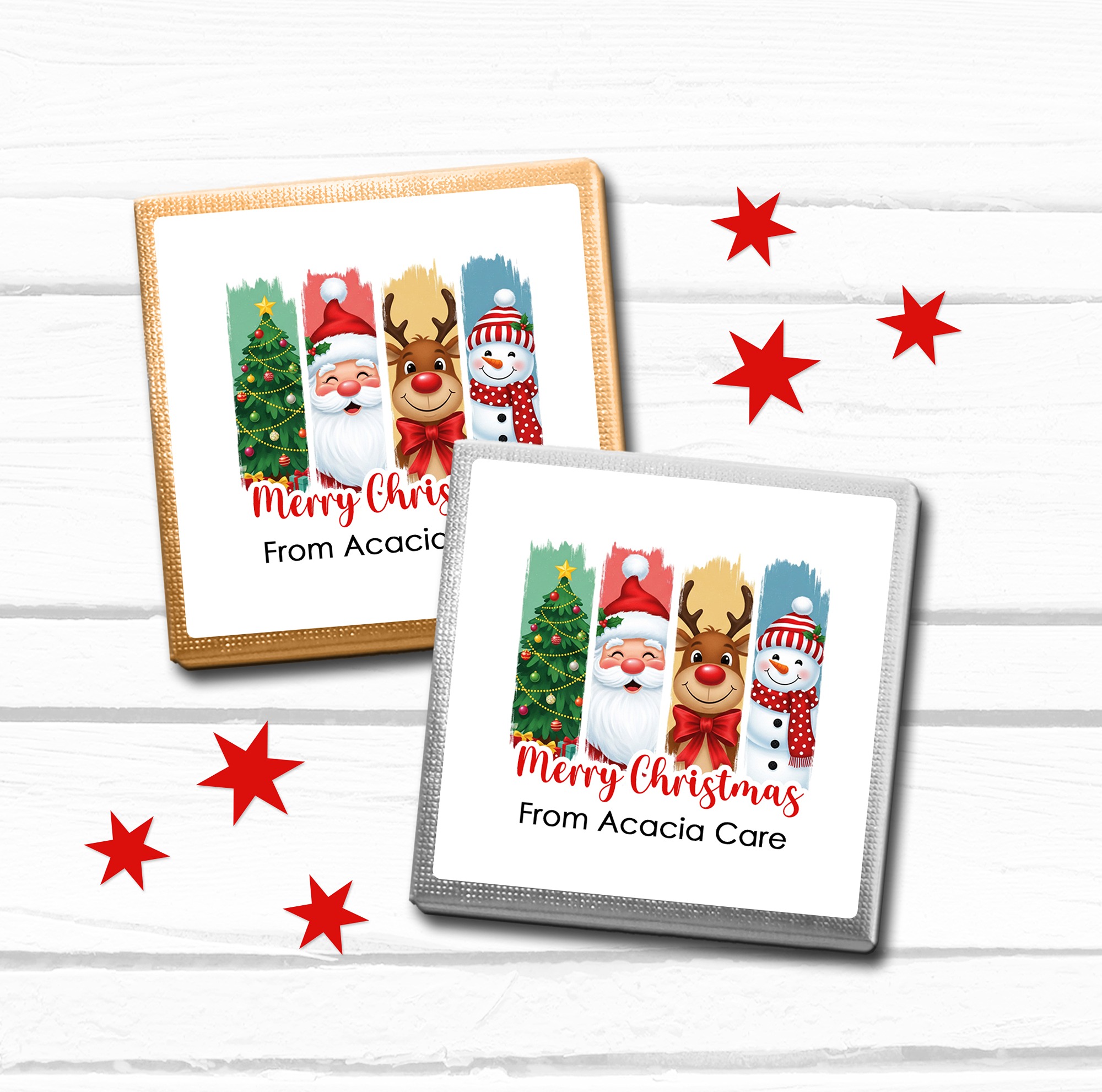 Personalised Christmas Chocolates