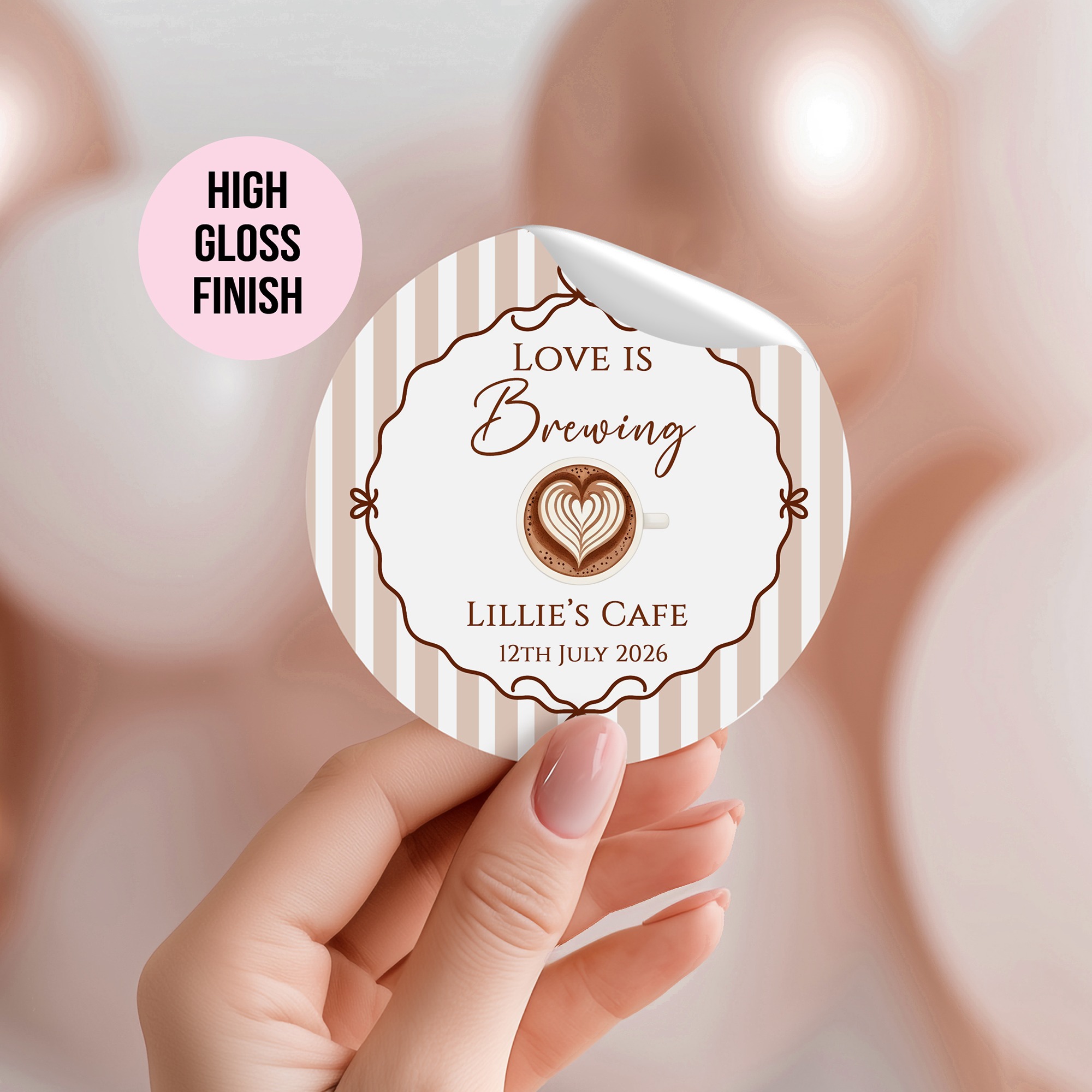 Personalised stickers shop
