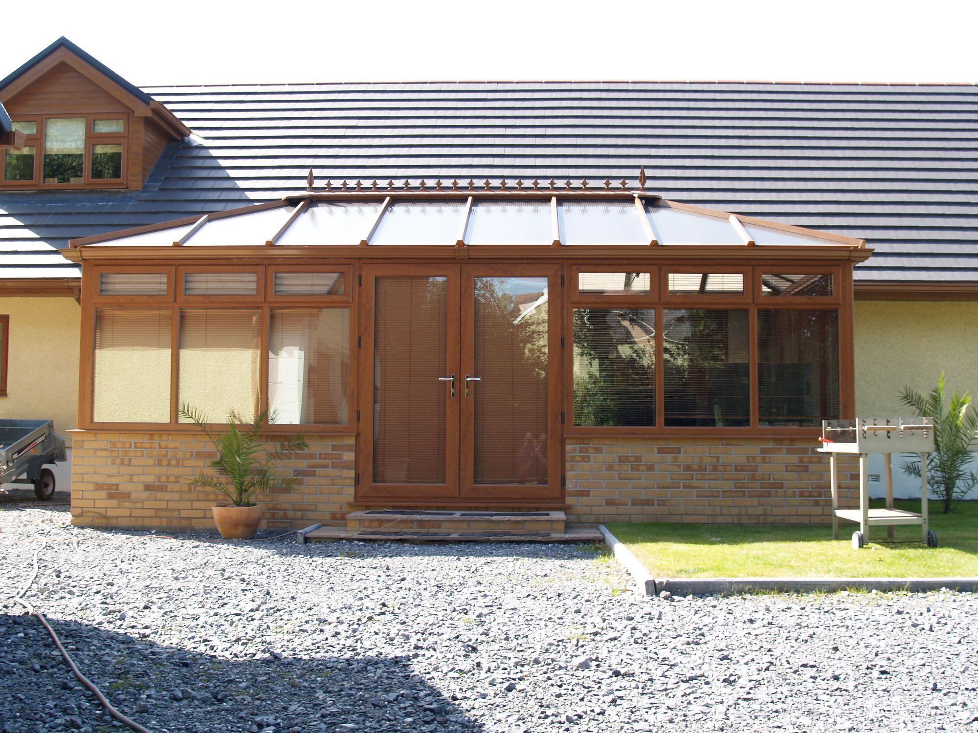 Double Edwardian Georgian Conservatory