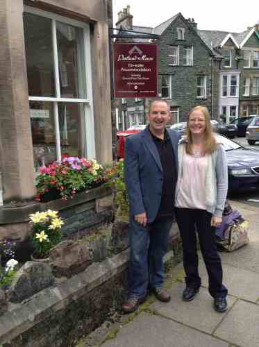 Pre-Honeymooners at Portland House Keswick&amp;#8203; - winners of our competit