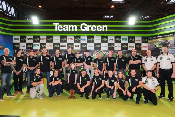 Kawasaki UK re-launch Team Green for the 2016 race season&amp;#8207;