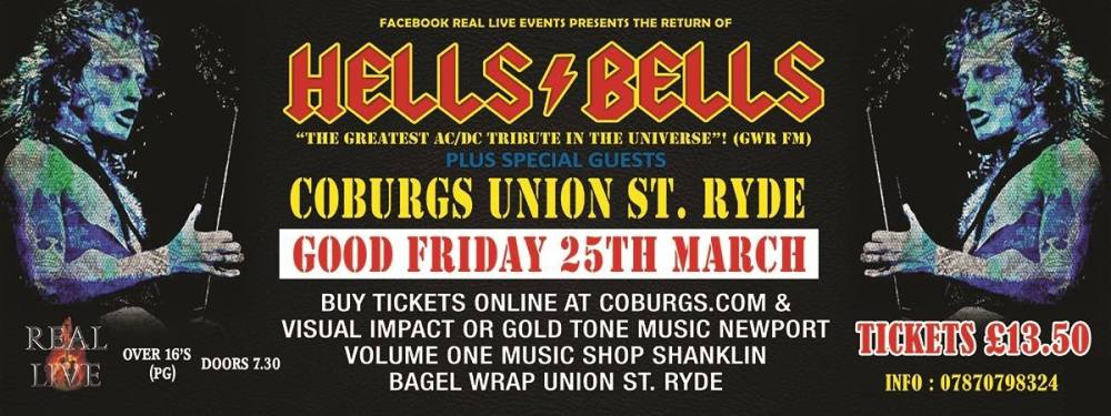Hells Bells AC/DC Tribute – Isle of Wight 2016