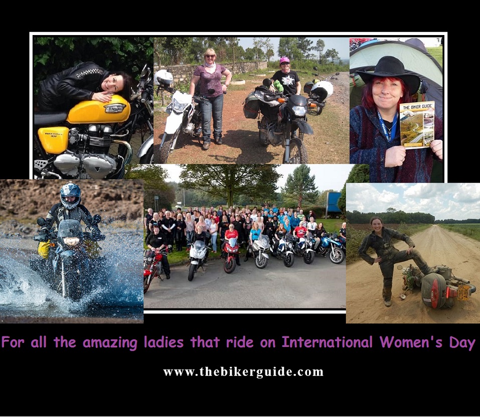 To all the amazing ladies that ride on International Womens Day