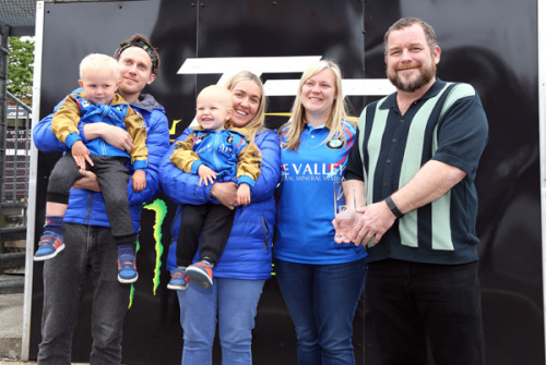 Paul Shoesmith and his family awarded Spirit of the TT Award