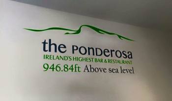 The Ponderosa Bar, Irelands highest bar and restaurant, Dungiven, Derry