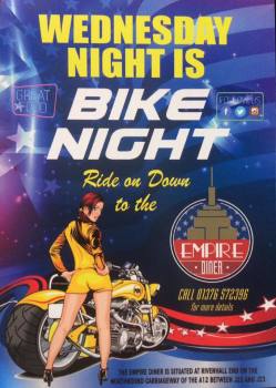 The Empire Diner, Wednesday Bike Night, Essex The Empire Diner, Wednesday Bike Night, Essex