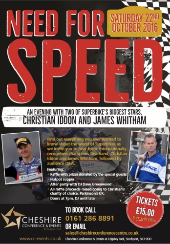 Need for Speed and evening with Christian Iddon and James Whitham