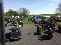 The Bruce Arms, Biker pub, campsite, Wiltshire