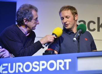 Olympic cyclist, Jason Kenny at Motorcycle Live 2016