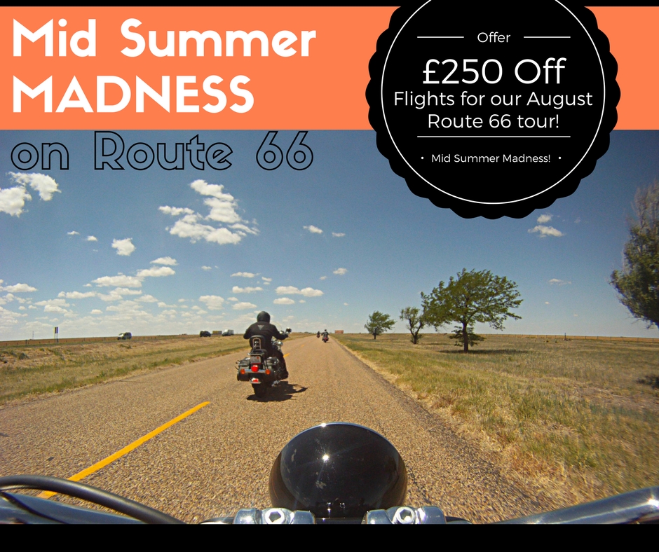 Mid Summer Madness - &pound;250 Off Flights For Route 66&nbsp;