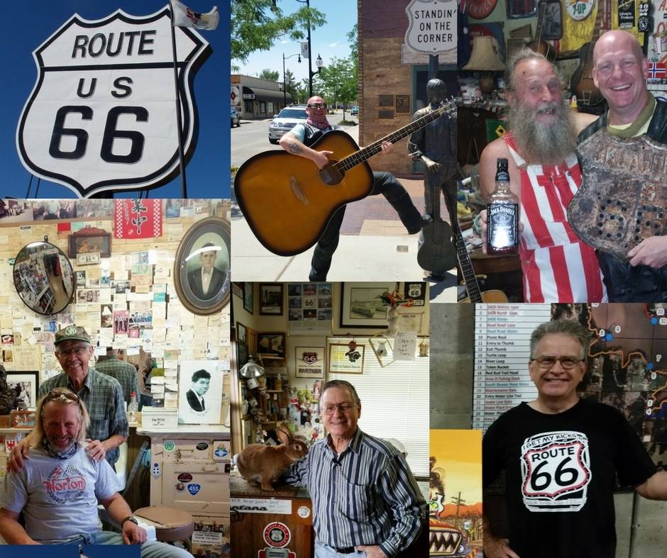 Route 66 is as much about the Amazing People - Orange and Black tours