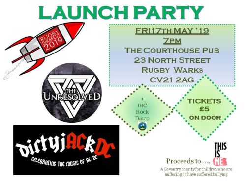 Launch Party for Rugby Bike Fest 2019
