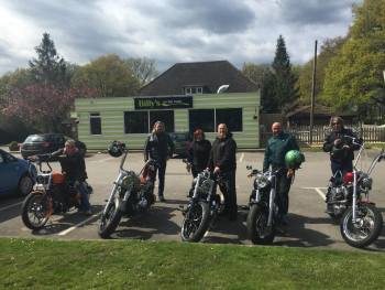 Billys On The Road, Bikers welcome, Cafe, Billingshurst, West Sussex