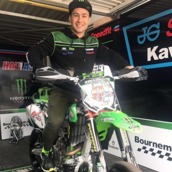 Kawasaki UK supply Leon Haslam with a Supermoto spec KX450F