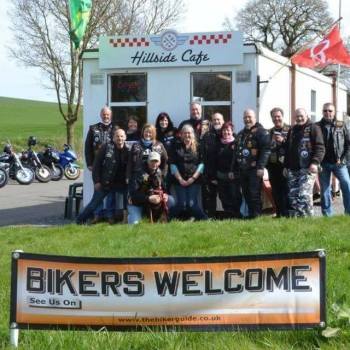 Hungry Hogs at Hillside Cafe, Bikers welcome, Belton-in-Rutland, Leicesters