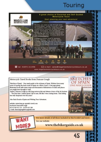 THE BIKER GUIDE, 7th edition, Touring, Travel Books, THE BIKER GUIDE, 7th edition, Touring, Travel Books,
