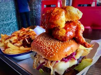 Sams Diner, Saint Austell, Cornwall, Bikers welcome, Sams Diner, Saint Austell, Cornwall, Bikers welcome,