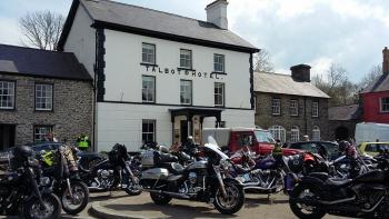 Y Talbot, Bikers Welcome, Ceredigion, Wales