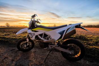 Supermoto feature road tyres and soft suspension set-ups that make them sui