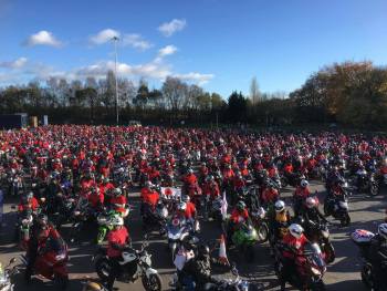 Ring of Red around the M60 - Remembrance Sunday, Greater Manchester