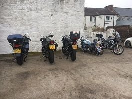 The Kings Arms, Bikers welcome, Castle Douglas, Galloway, Scotland