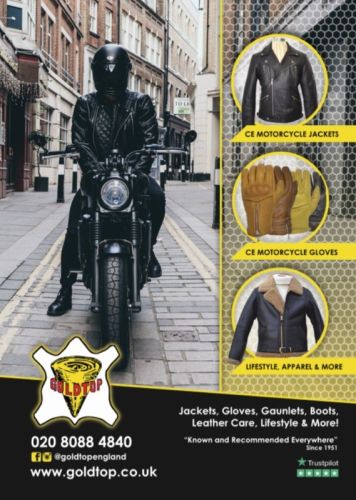 THE BIKER GUIDE - 8th edition, Goldtop