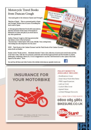 THE BIKER GUIDE - 8th edition, Motorcycle Travel Books