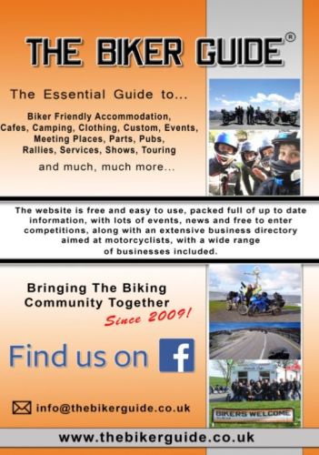 THE BIKER GUIDE - 8th edition, The essential guide for Bikers