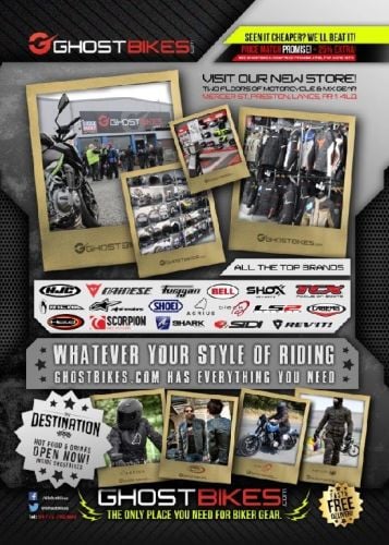 THE BIKER GUIDE - 8th edition, Ghost Bikes, Motorcycle Clothing, accessorie