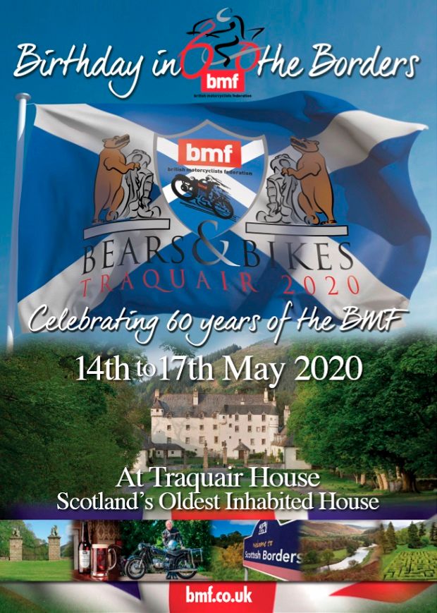 Bears and Bikes, BMF Birthday in the Borders, 14th - 17th May 2020