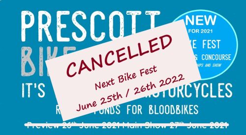 Prescott Bike Festival - Postponed