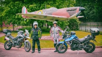 Nightingale Cafe at Biggin Hill Memorial Museum, Bikers Welcome, Kent