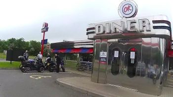 OK Diner Leominster, Bikers Welcome, Herefordshire