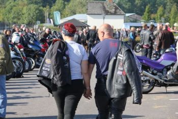 Haynes International Motor Museum, Bikers Ride In, Somerset